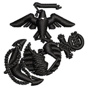 US Marine Corps Seal Design digitized embroidery design