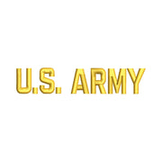 Licensed Golden US Army Symbol digitized embroidery design
