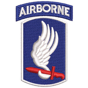 Licensed 173rd Airborne Brigade Combat Team Symbol digitized embroidery design