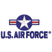 U.S. Air Force Roundel Logo digitized embroidery design