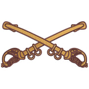 U.S. Army Cavalry Collar Insignia digitized embroidery design
