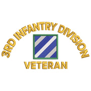 U.S. Army 3rd Infantry Division digitized embroidery design