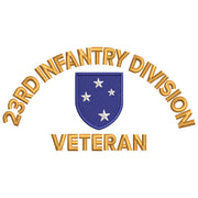 U.S. Army 23rd Infantry Division digitized embroidery design