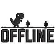 Offline Game digitized embroidery design