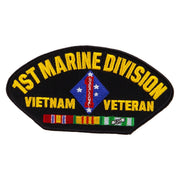 1st Marine Corps Division Vietnam Veteran Patch Made in USA