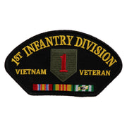 1st Infantry Division Vietnam Veteran Patch - 1st Vietnam OSFM