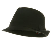 Big New Linen Fedora Hat