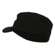 Big Size Cotton Fitted Military Cap