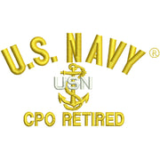 Licensed US Navy CPO Retired