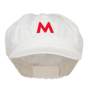 Big Size Fire Mario Luigi Embroidered Newsboy
