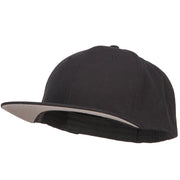 Big Size Flat Bill Stretchable Fitted Cap