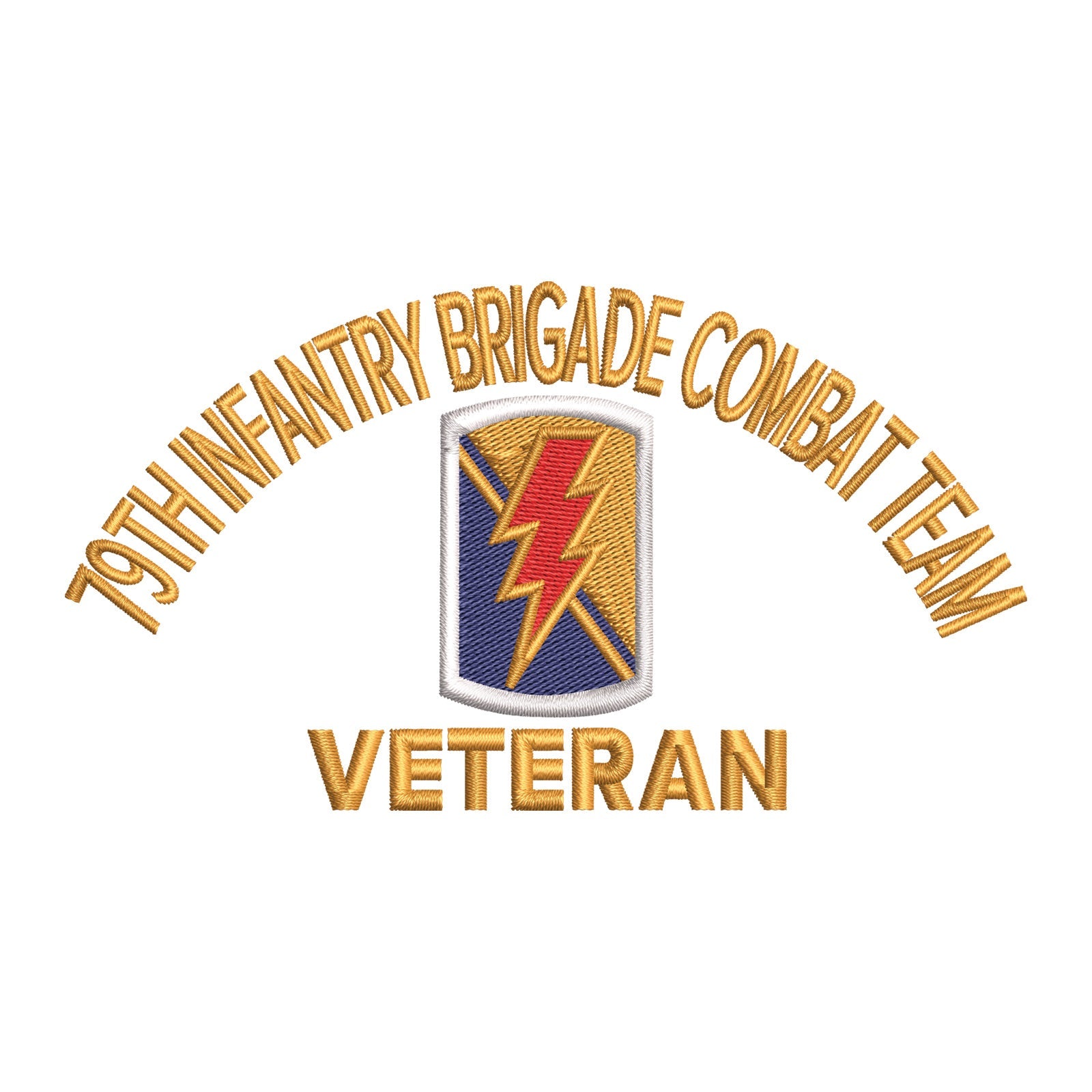 Army: U.S. Army 79th Infantry Brigade Combat Team Symbol | Embroidery ...