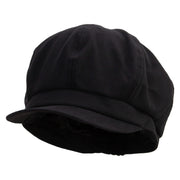 Big Size Cotton Newsboy Hat