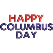 Happy Columbus Day