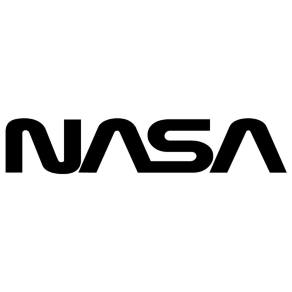 NASA: Black Original NASA Word Logo | DTG Printing Design at e4Bigs ...