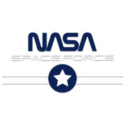 Navy White NASA Space Force Stripes